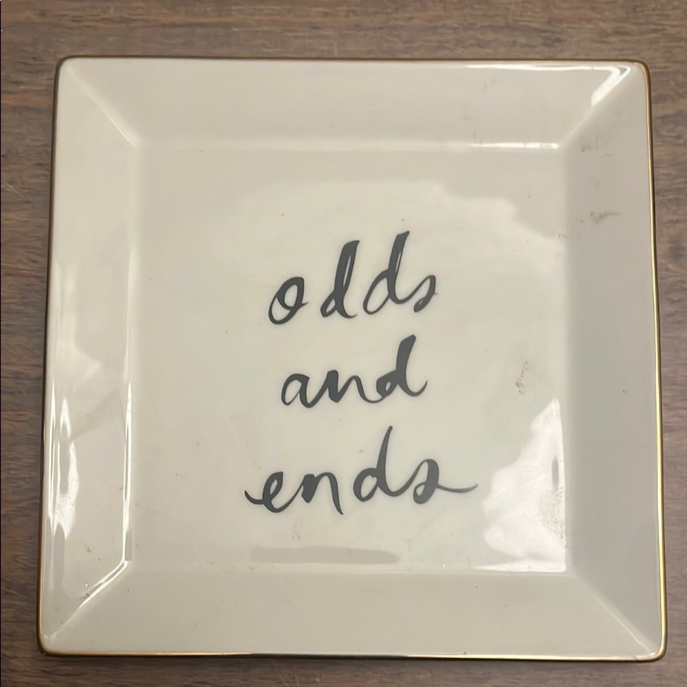 Kate Spade Odds and Ends Square Tray